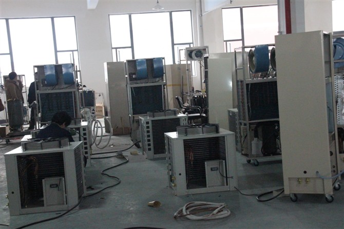 调温除湿机生产区